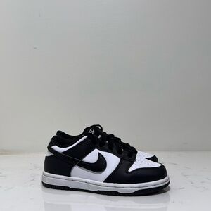 Nike Dunk Low “Panda” • White/Black • Like New • Kids Size 12 (TD)